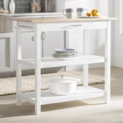 Table de préparation en bois massif Herriott 40